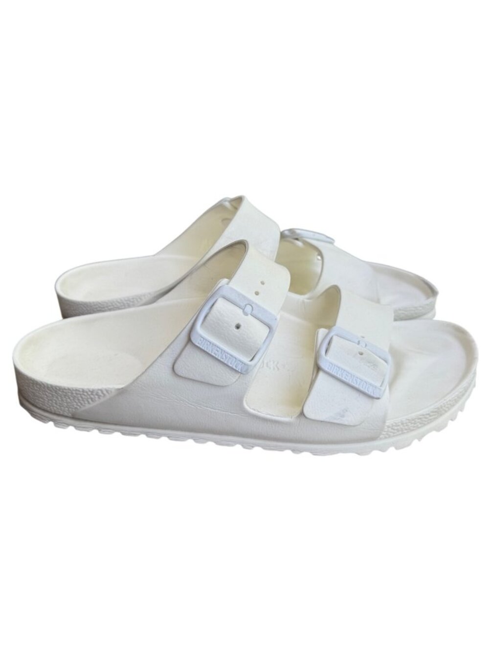 Birkenstock Arizona White EVA Double Strap Sandals Unisex Size EU 40 US W9 M7